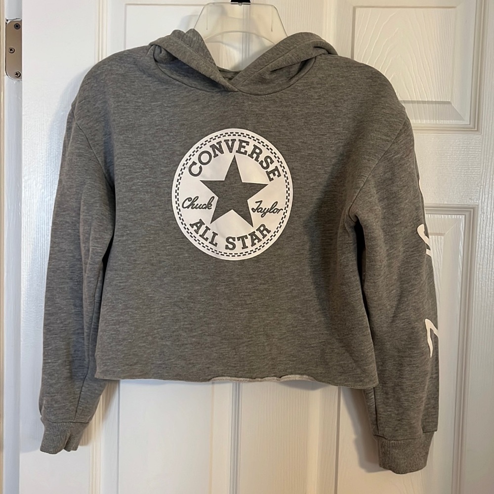 Converse All Star Girls Crop Hoodie